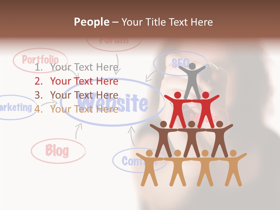 Screen Drawing Schema PowerPoint Template