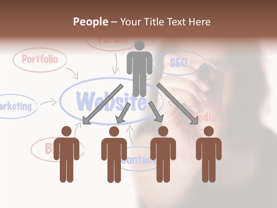 Screen Drawing Schema PowerPoint Template