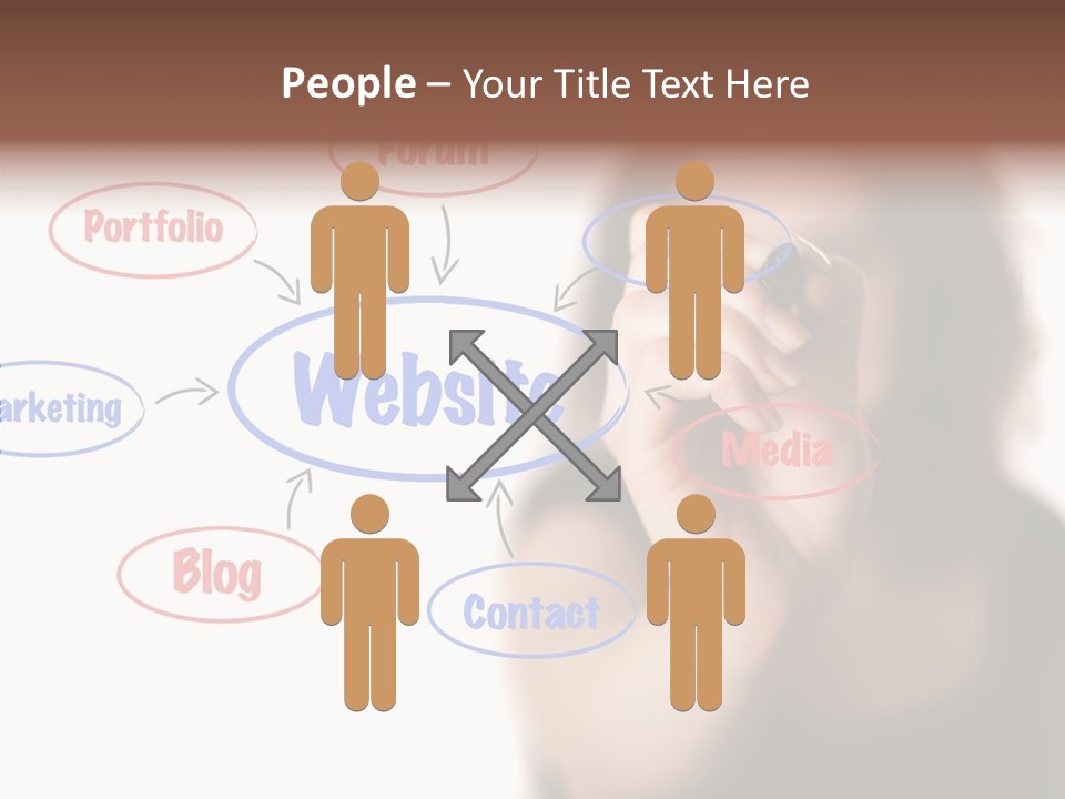 Screen Drawing Schema PowerPoint Template