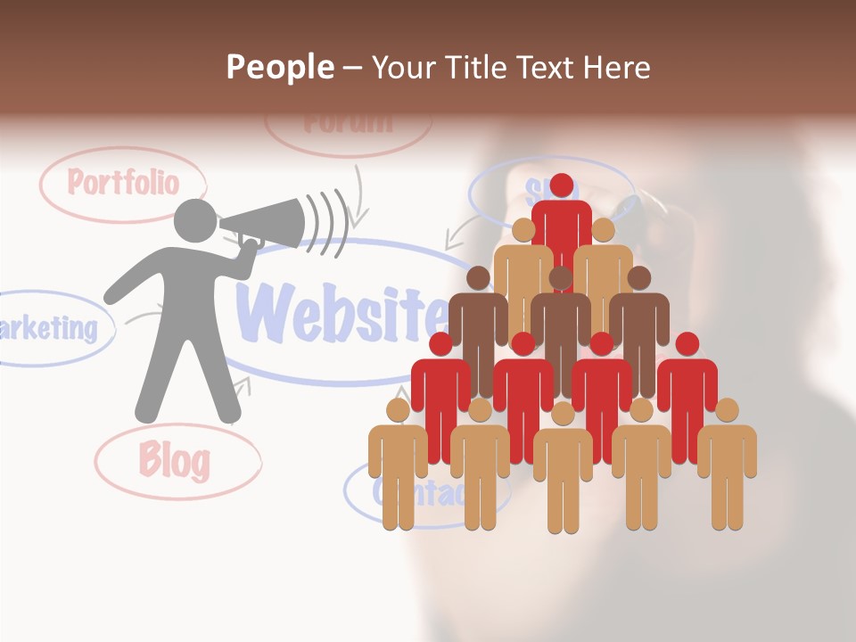 Screen Drawing Schema PowerPoint Template
