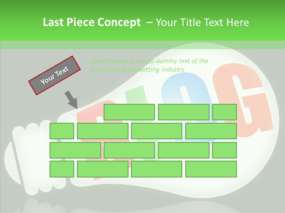 Liberty Concept Blogger PowerPoint Template