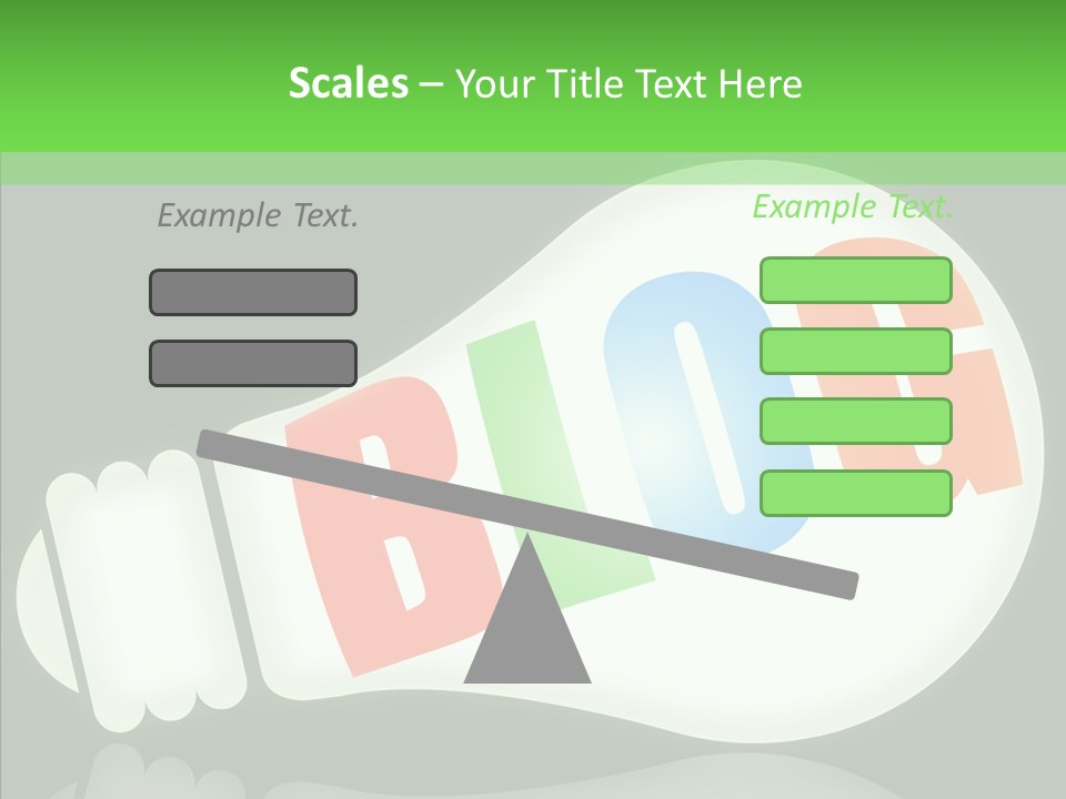 Liberty Concept Blogger PowerPoint Template