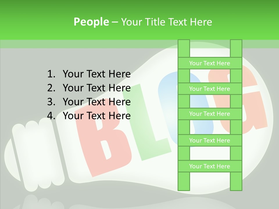 Liberty Concept Blogger PowerPoint Template