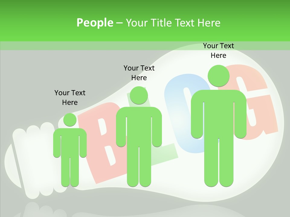 Liberty Concept Blogger PowerPoint Template