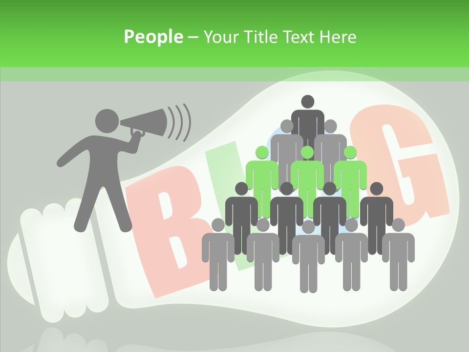 Liberty Concept Blogger PowerPoint Template