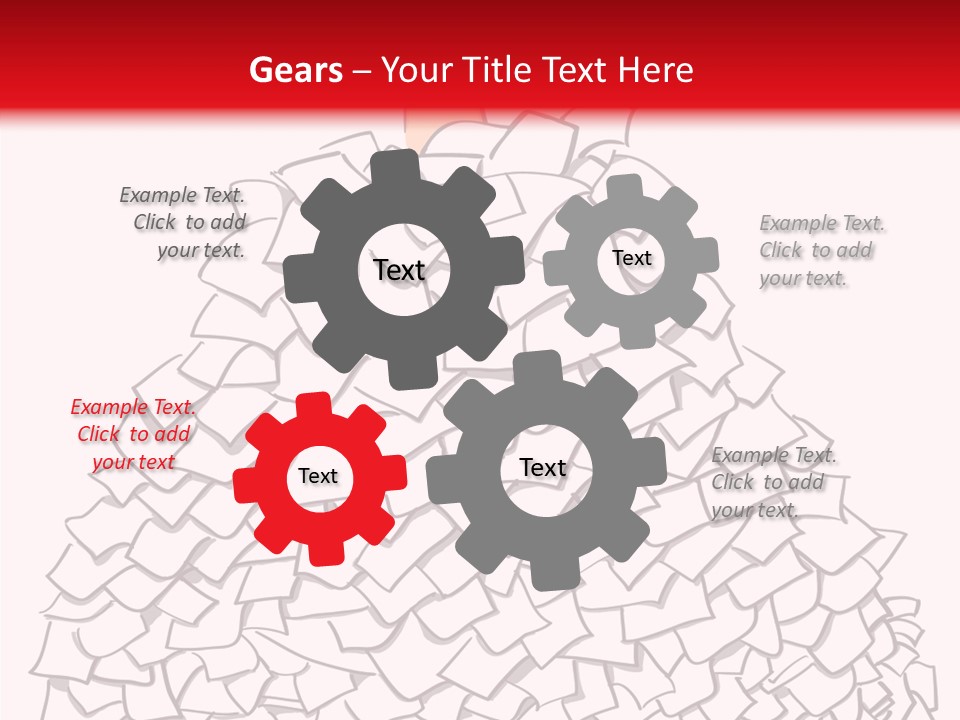 Stress Over Mount PowerPoint Template