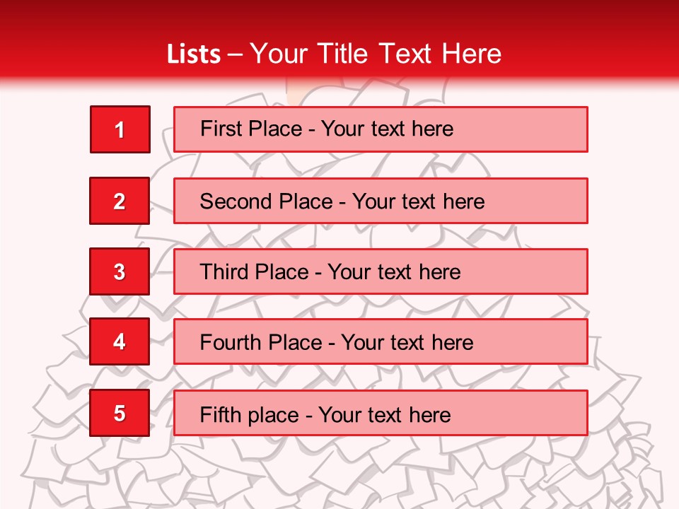 Stress Over Mount PowerPoint Template
