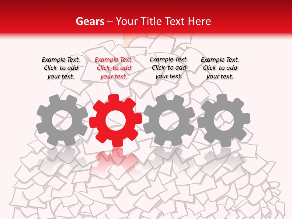 Stress Over Mount PowerPoint Template