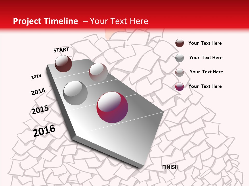 Stress Over Mount PowerPoint Template