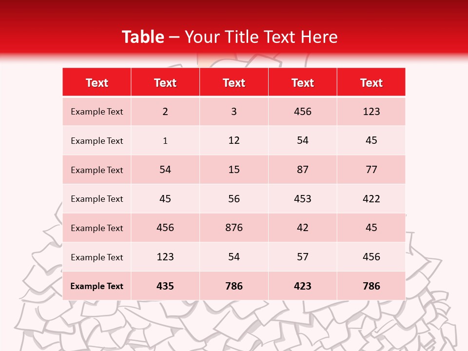 Stress Over Mount PowerPoint Template