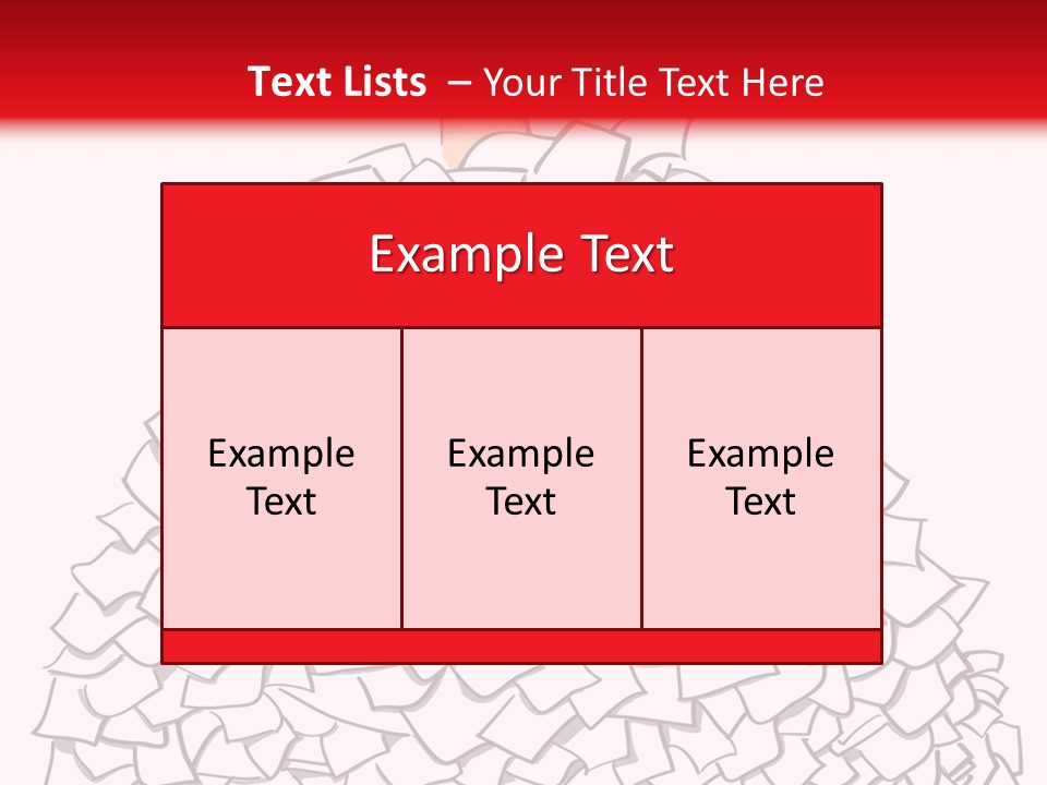 Stress Over Mount PowerPoint Template