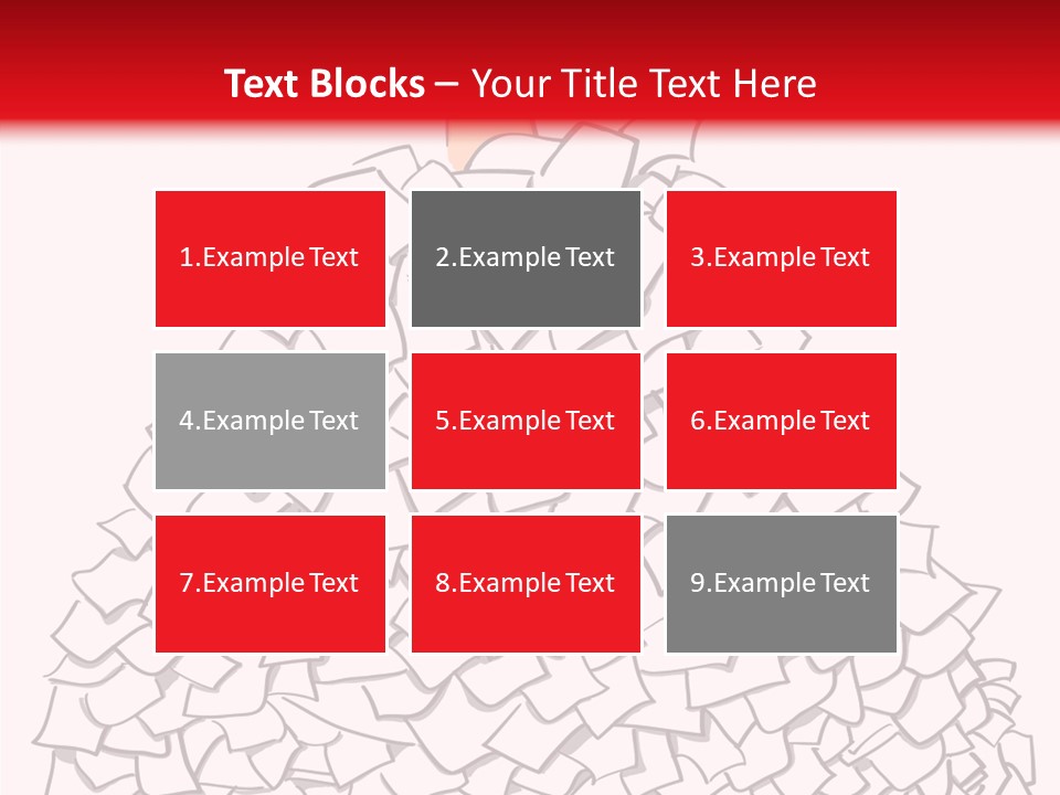Stress Over Mount PowerPoint Template
