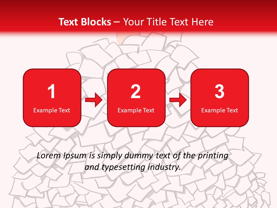 Stress Over Mount PowerPoint Template