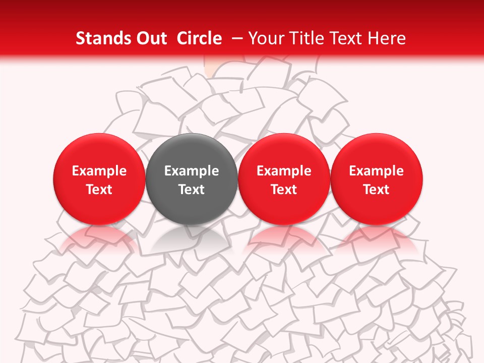 Stress Over Mount PowerPoint Template