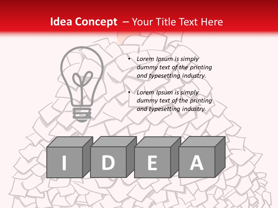 Stress Over Mount PowerPoint Template