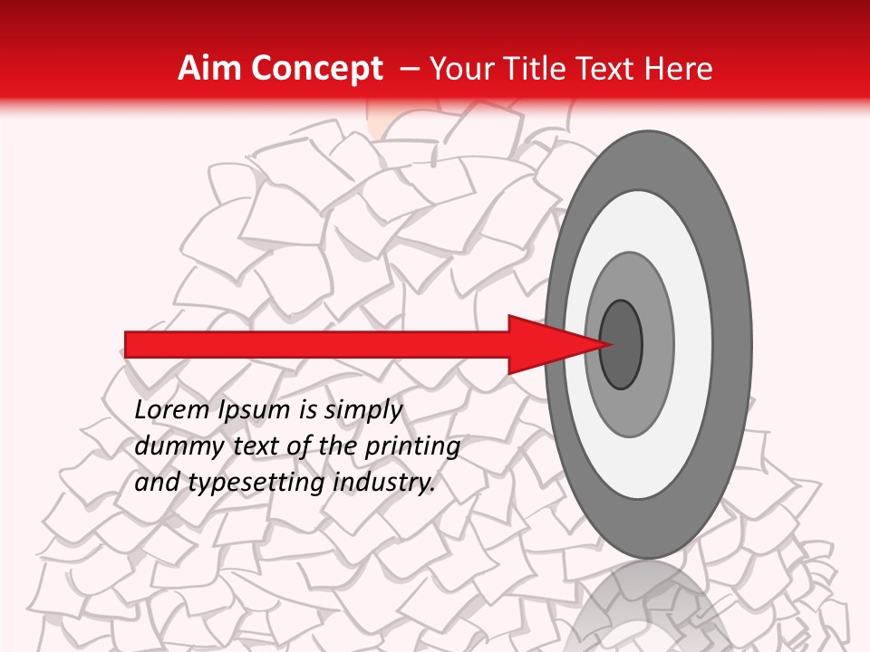 Stress Over Mount PowerPoint Template