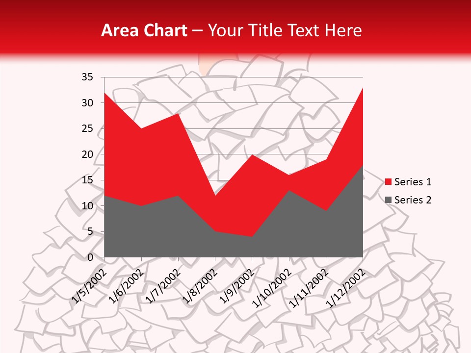 Stress Over Mount PowerPoint Template