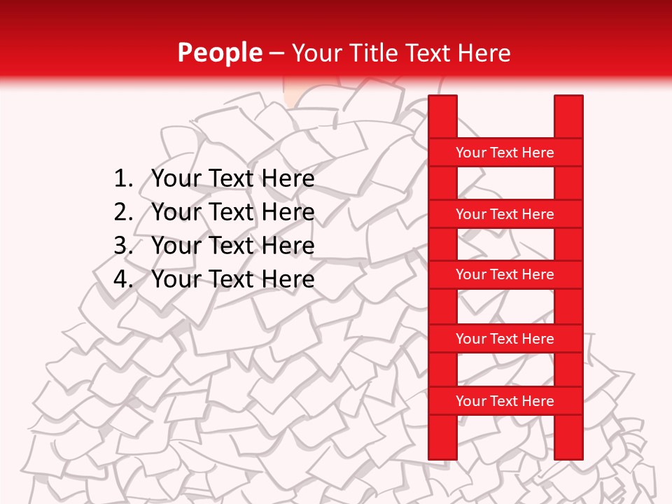 Stress Over Mount PowerPoint Template