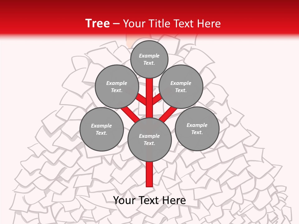 Stress Over Mount PowerPoint Template