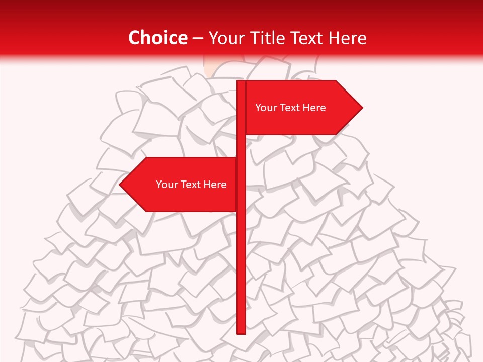 Stress Over Mount PowerPoint Template