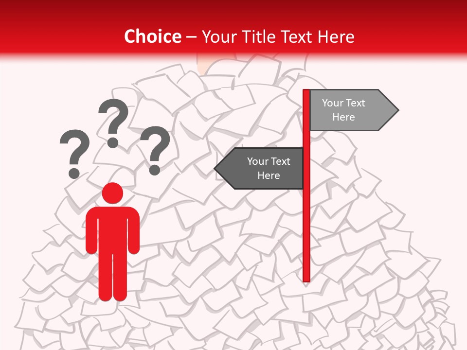 Stress Over Mount PowerPoint Template