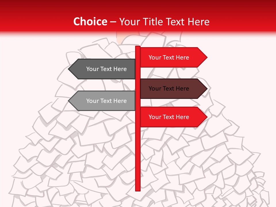 Stress Over Mount PowerPoint Template