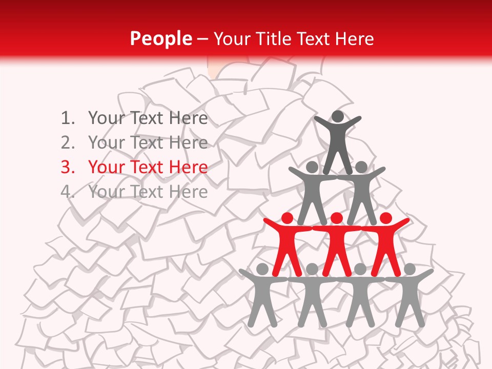 Stress Over Mount PowerPoint Template