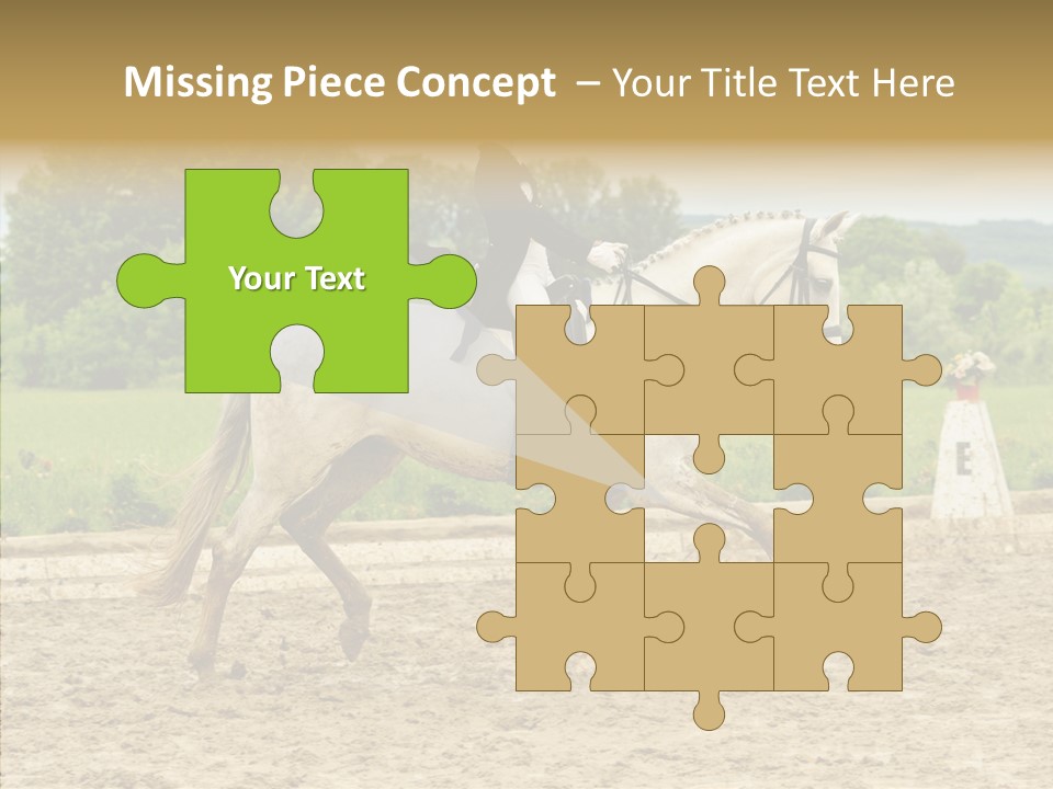 Female Course Gray PowerPoint Template