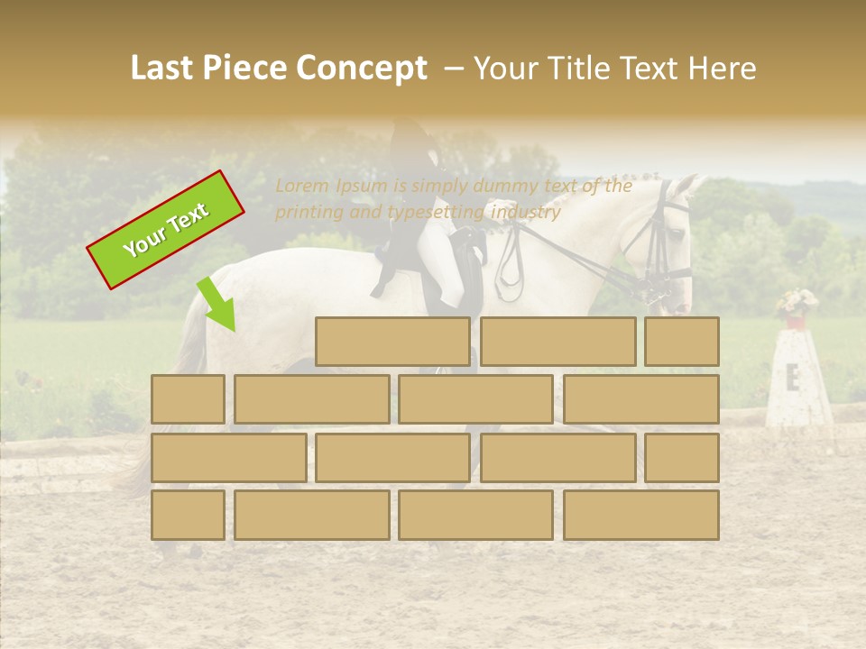 Female Course Gray PowerPoint Template