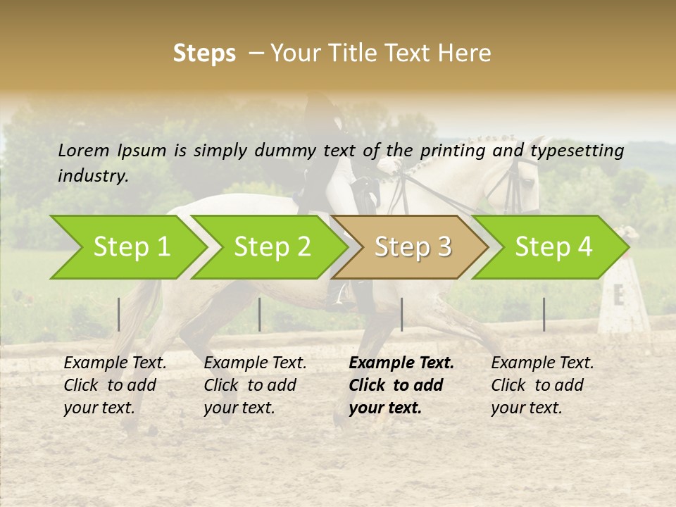 Female Course Gray PowerPoint Template