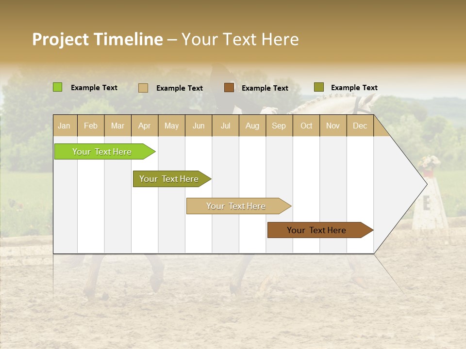 Female Course Gray PowerPoint Template