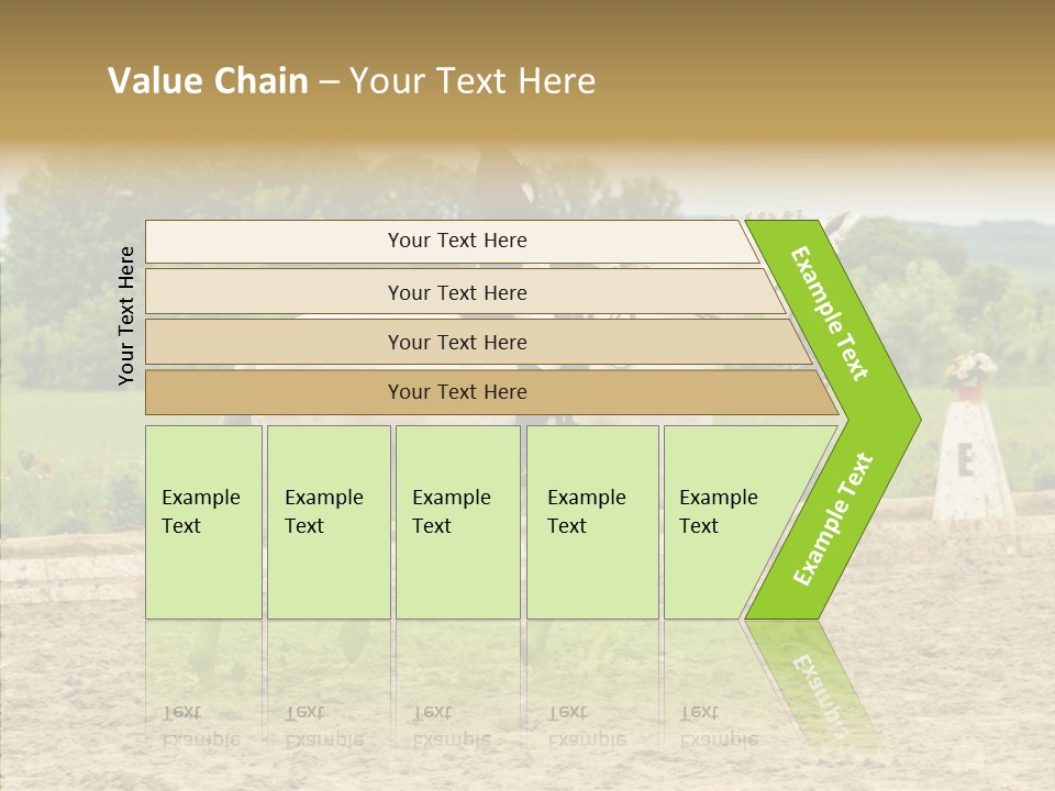 Female Course Gray PowerPoint Template