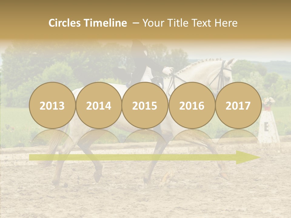 Female Course Gray PowerPoint Template