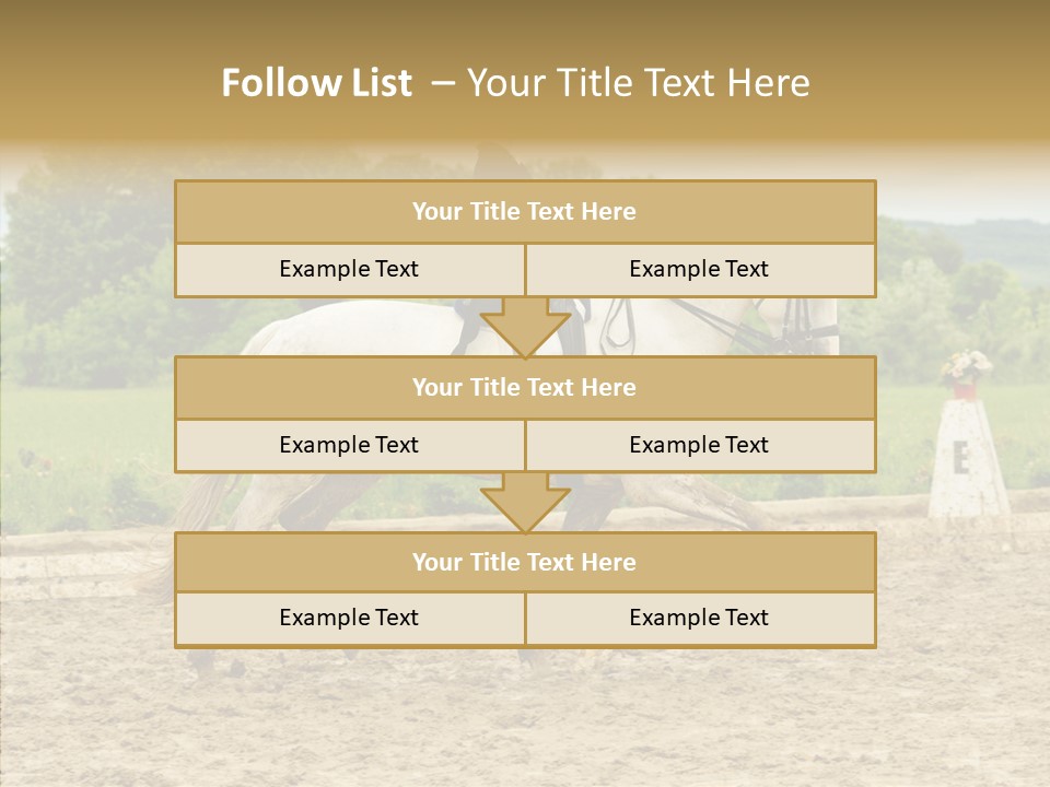 Female Course Gray PowerPoint Template