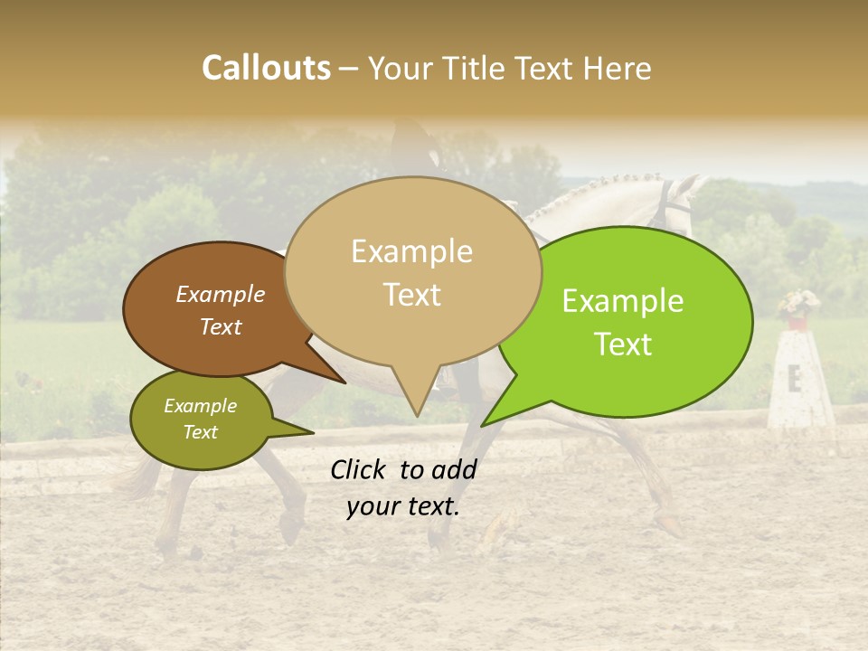 Female Course Gray PowerPoint Template