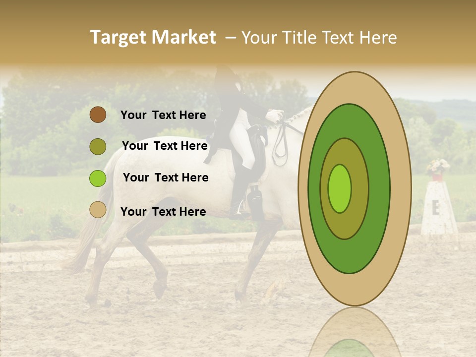 Female Course Gray PowerPoint Template