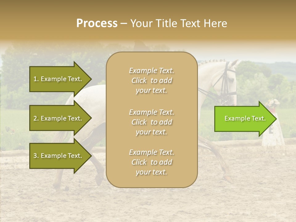 Female Course Gray PowerPoint Template