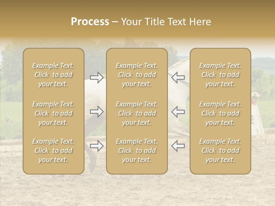 Female Course Gray PowerPoint Template