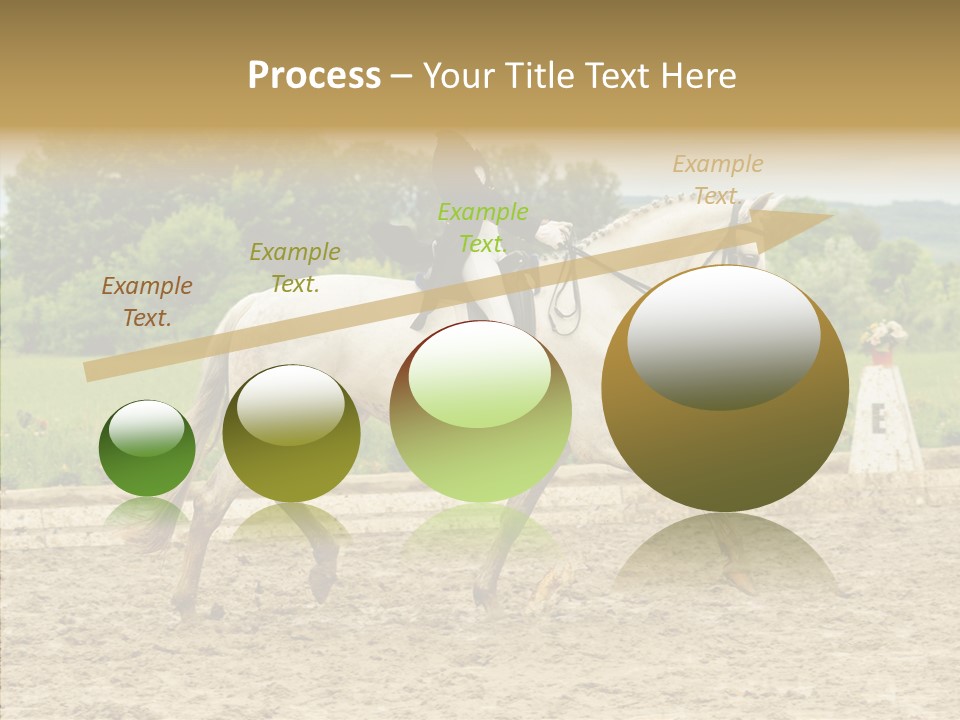 Female Course Gray PowerPoint Template