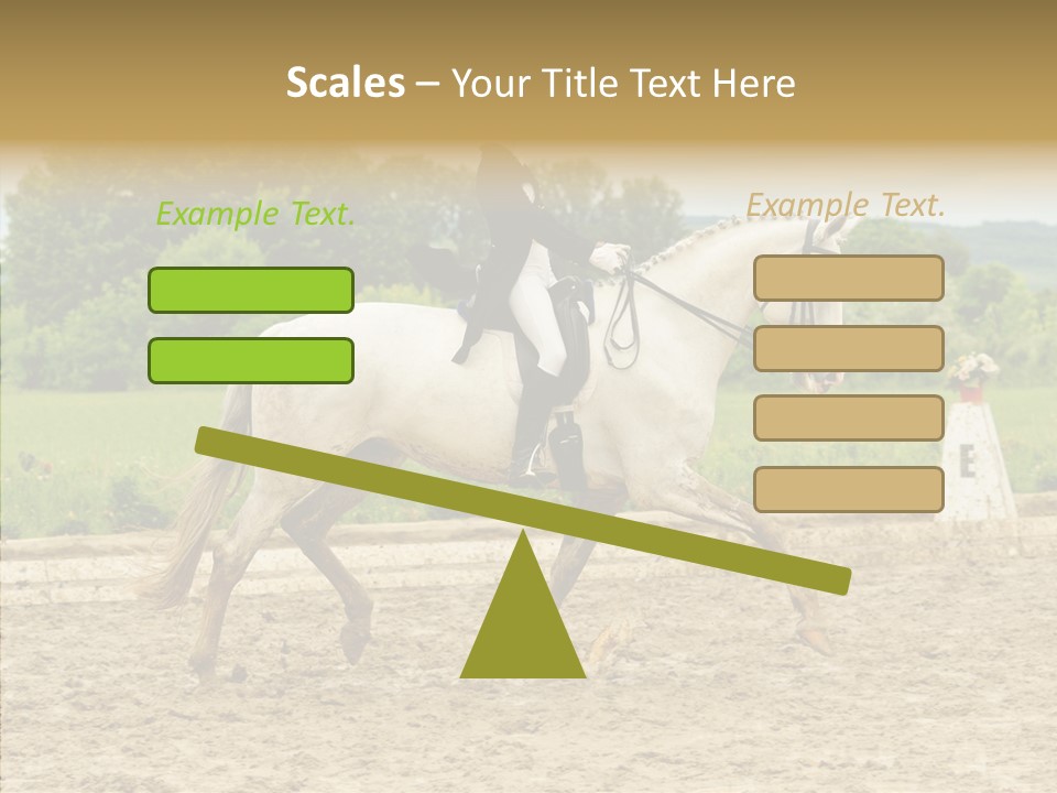 Female Course Gray PowerPoint Template