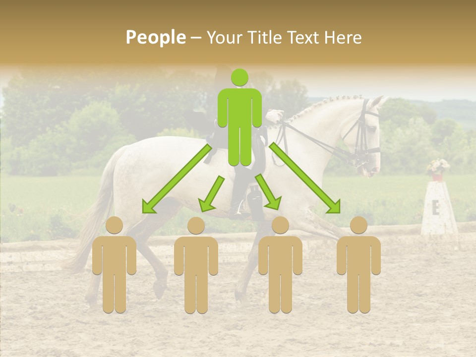 Female Course Gray PowerPoint Template