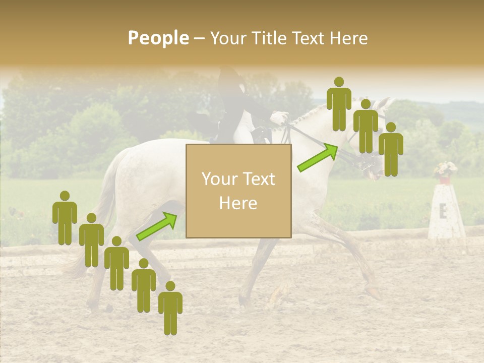 Female Course Gray PowerPoint Template