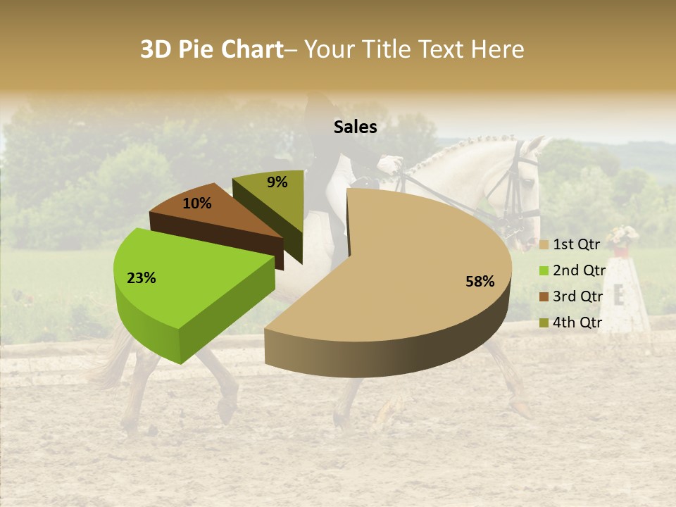 Female Course Gray PowerPoint Template