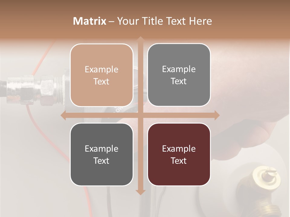 Home Utilities Turn PowerPoint Template
