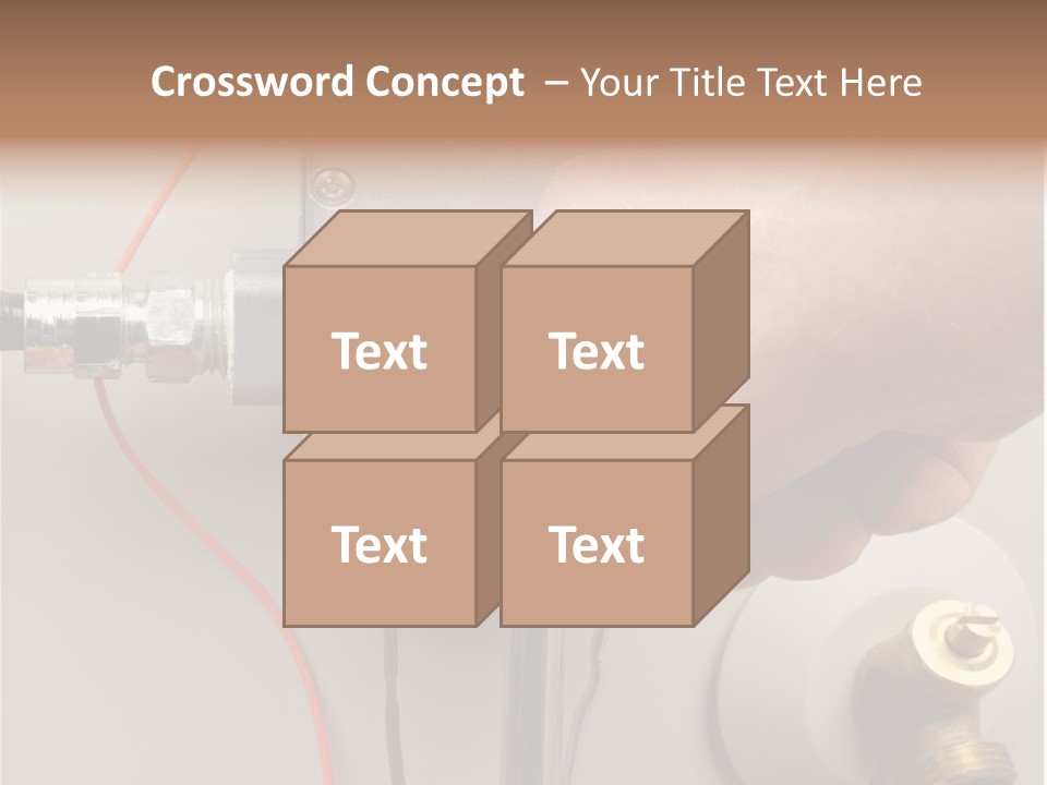 Home Utilities Turn PowerPoint Template