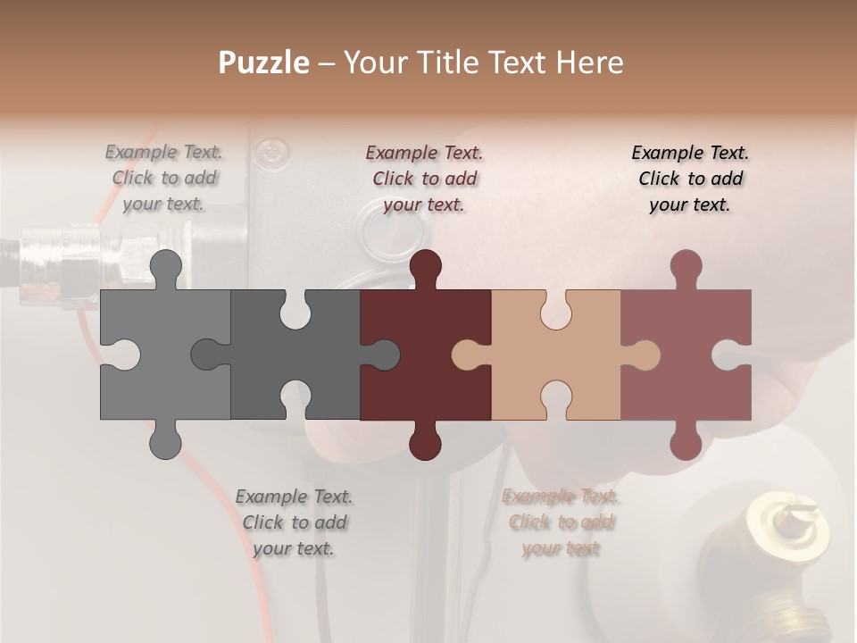 Home Utilities Turn PowerPoint Template