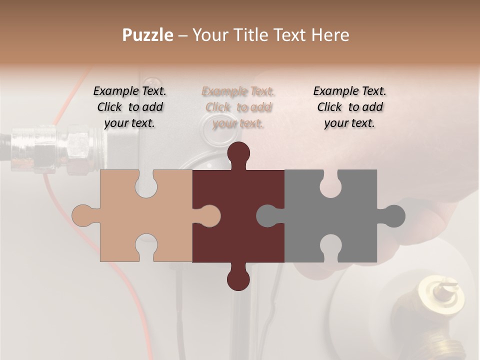 Home Utilities Turn PowerPoint Template
