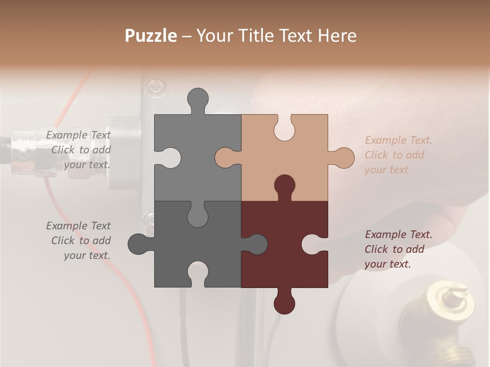 Home Utilities Turn PowerPoint Template