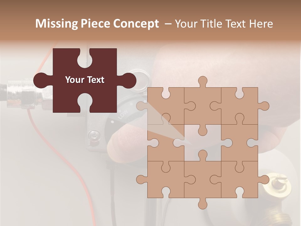 Home Utilities Turn PowerPoint Template
