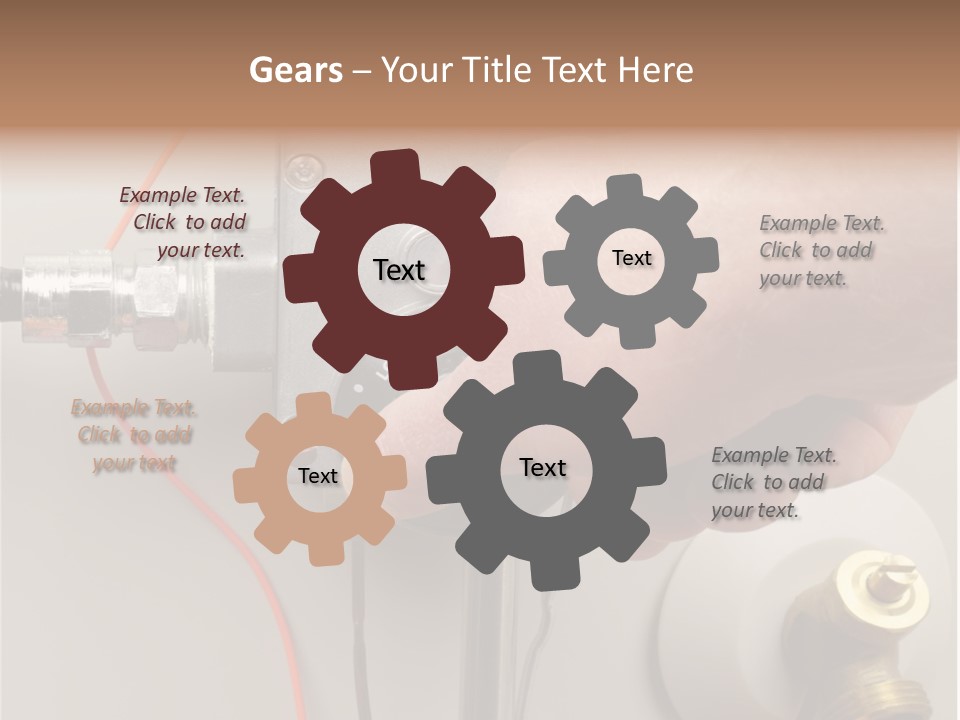 Home Utilities Turn PowerPoint Template